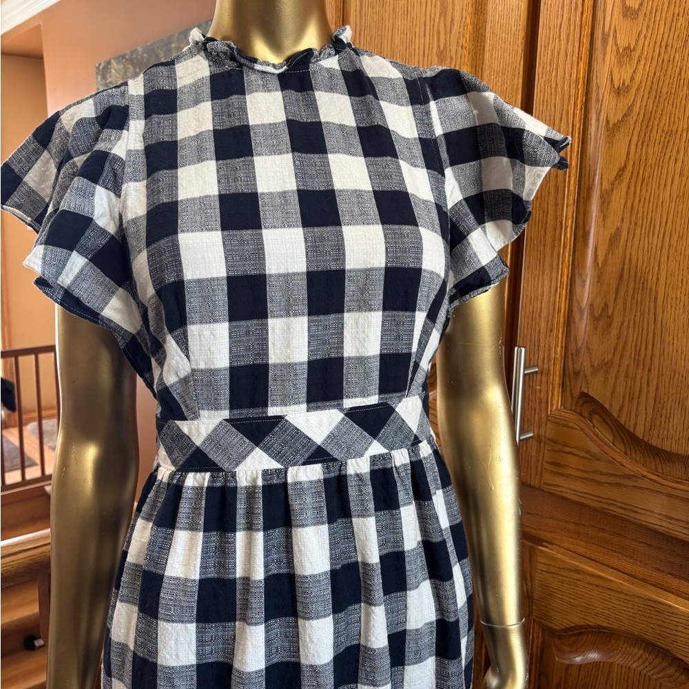 Checkered Maxi Dress - Picture 2 of 11